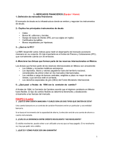 3.- MERCADOS FINANCIEROS (Equipo 1 Karen) 1.