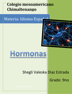 Trabajo Formal de Hormonas de L21 S5