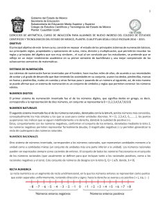 Gobierno del Estado de México Secretaria de Educación