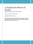 La Explotación Minera en Chiapas