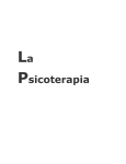 4. Los Resultados de la Psicoterapia