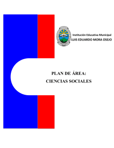 Plan de Aula: Ciencias Sociales