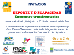 Diapositive 1 - Federación de Deporte Adaptado de Bizkaia