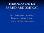 hernias de la pared abdominal