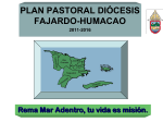 PLAN PASTORAL,DIOCESIS DE FAJARDO