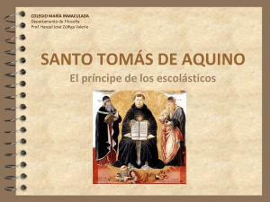 santo tomás de aquino