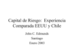 Capital de Riesgo: Experiencia Comparada EEUU y Chile