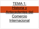 2013 Tema HISTORIA Y ANTECEDENTES DEL COMERCIO