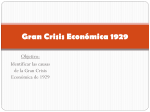Gran Crisis Económica 1929