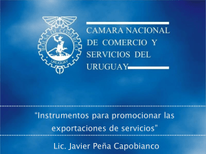 Presentación de PowerPoint - Cámara Nacional de Comercio y