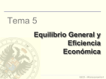 Equilibrio General y Eficiencia Económica