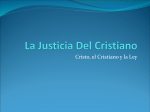 4 La Justicia del Cristiano