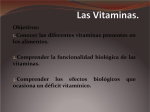 Las Vitaminas. - WordPress.com