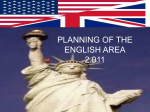 2011 English Planning