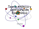 Teoría Atómica y conf electronica