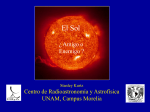 Sobre Tormentas Solares - Instituto de Radioastronomía y Astrofísica
