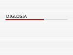 7. Diglosia