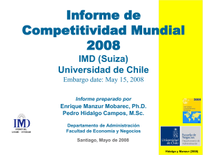 Presentación del Informe