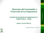 Bienestar del Consumidor y Protección de la Competencia