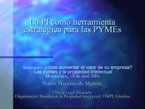 La Propiedad Intelectual como herramienta estrat&eacute;gica para las
