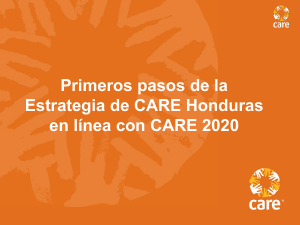 CARE 2020 – Donde estamos actualmente y que implicancias