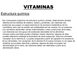 vitaminas - Bioquímica para Enfermería