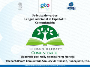 Presentación de PowerPoint - Telebachillerato Comunitario UVEG