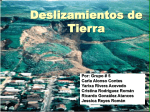 Tipos de landslides - Department of Geology UPRM