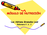 MÓDULO DE NUTRICIÓN Instituto INGABO