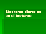 Síndrome diarreico en el lactante