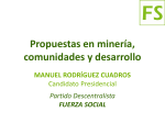 POLÍTICA AMBIENTAL 2011-2016 - Grupo de Diálogo, Minería y