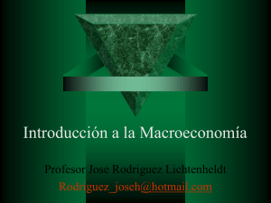 Introducción a la Macroeconomía.