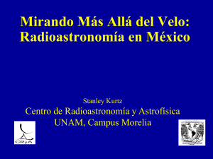 Mirando Más Allá del Velo - Instituto de Radioastronomía y Astrofísica