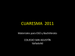 CUARESMA 2011
