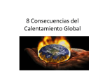 8 Consecuencias del Calentamiento Global