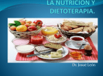 unidad 1: introduccion a la nutricion y dietoterapia.