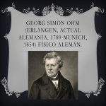 Georg Simón Ohm juan y Carlos el negro