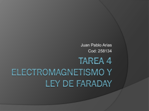 Tarea 4 ELECTROMAGNETISMO Y LEY DE FARADAY