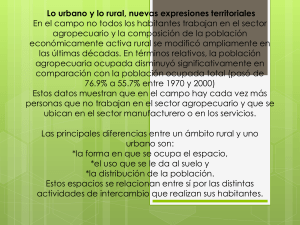 Urbano y Rural - Ciencias Sociales Graciela Díaz Peña