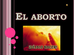 El aborto - WordPress.com