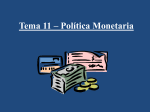 Tema 11 * Política Monetaria