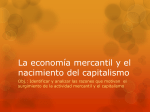 La economía mercantil y el surgimiento del capitalismo