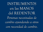 Instrumentos en las Manos del Redentor