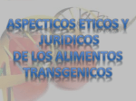ASPECTOS ETICOS DE LOS ALIMENTOS TRANSGENICOS