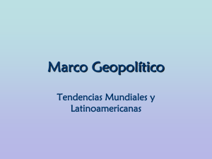 Marco Geopolítico - Gustavo Adolfo Carrascal Córdoba