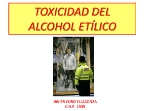 11 toxicidad del alcohol