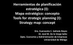 (I): Mapa estratégico (concepto)
