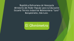 El Ohmímetro