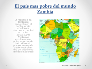 El país mas pobre del mundo Zambia