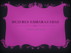 Mujeres embarazadas